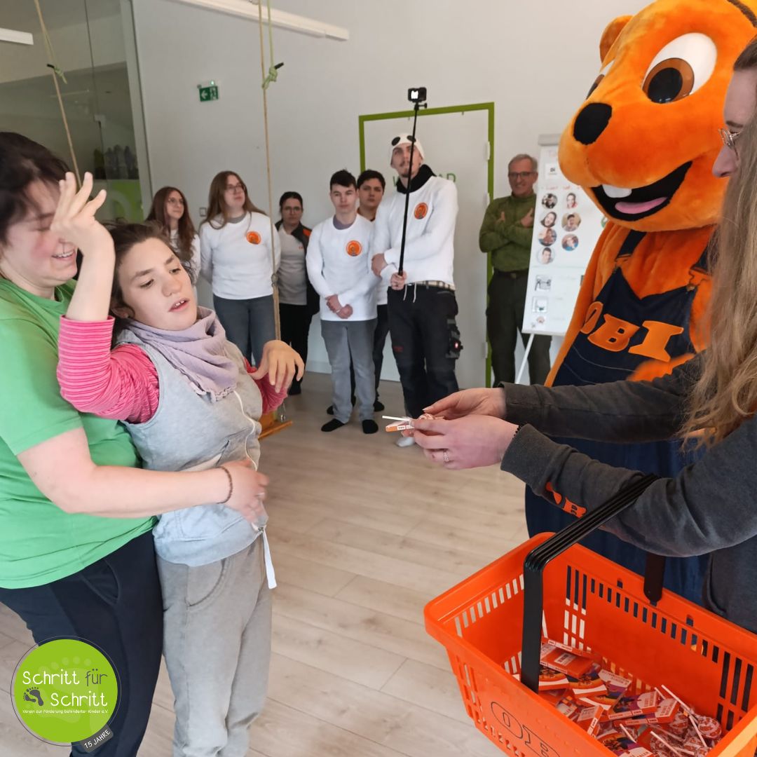 OBI Lehrlingstag bei Schritt fuer Schritt8