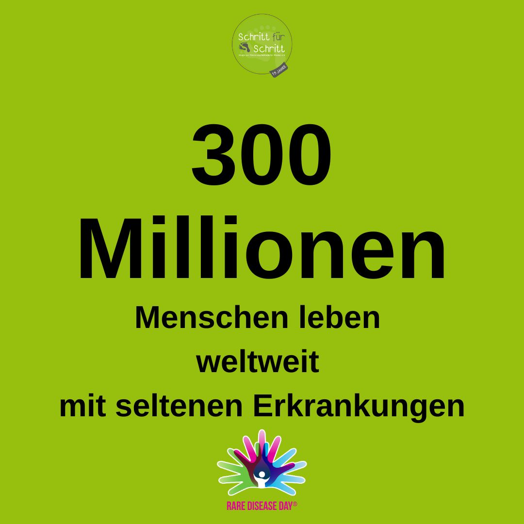 Schritt fuer Schritt rare disease day1