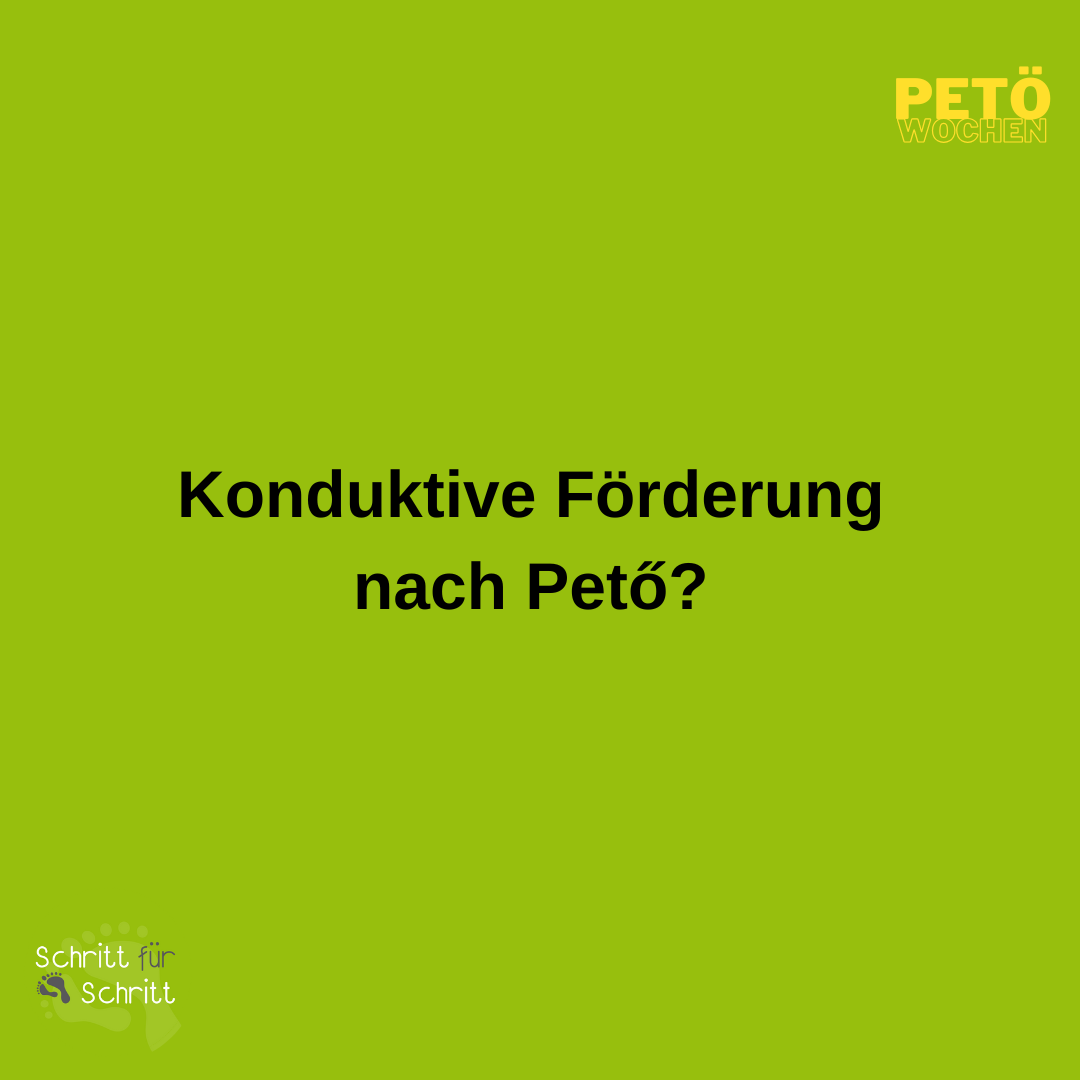 konduktive foerderung nach petoe