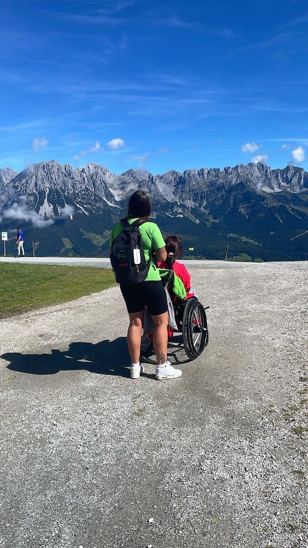 Ausflug Ellmau Schritt fuer Schritt berg