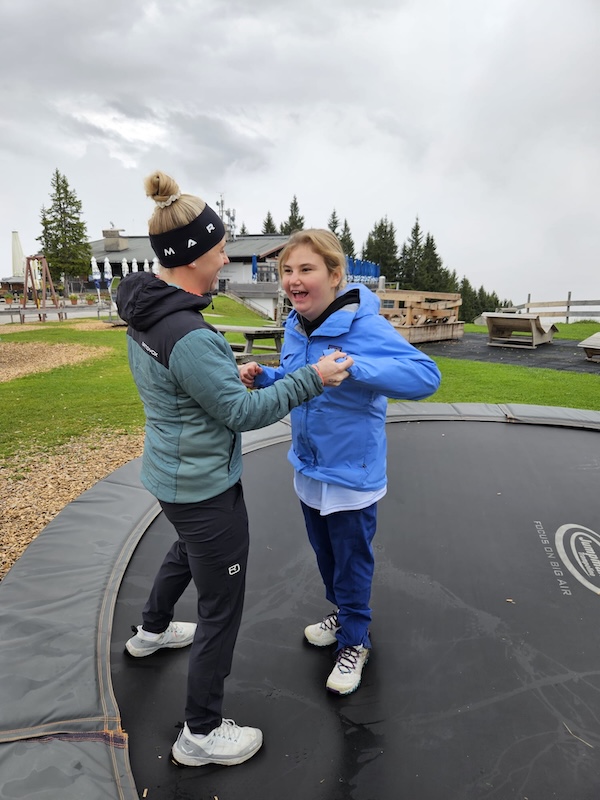 therapie am berg schritt fuer schritt