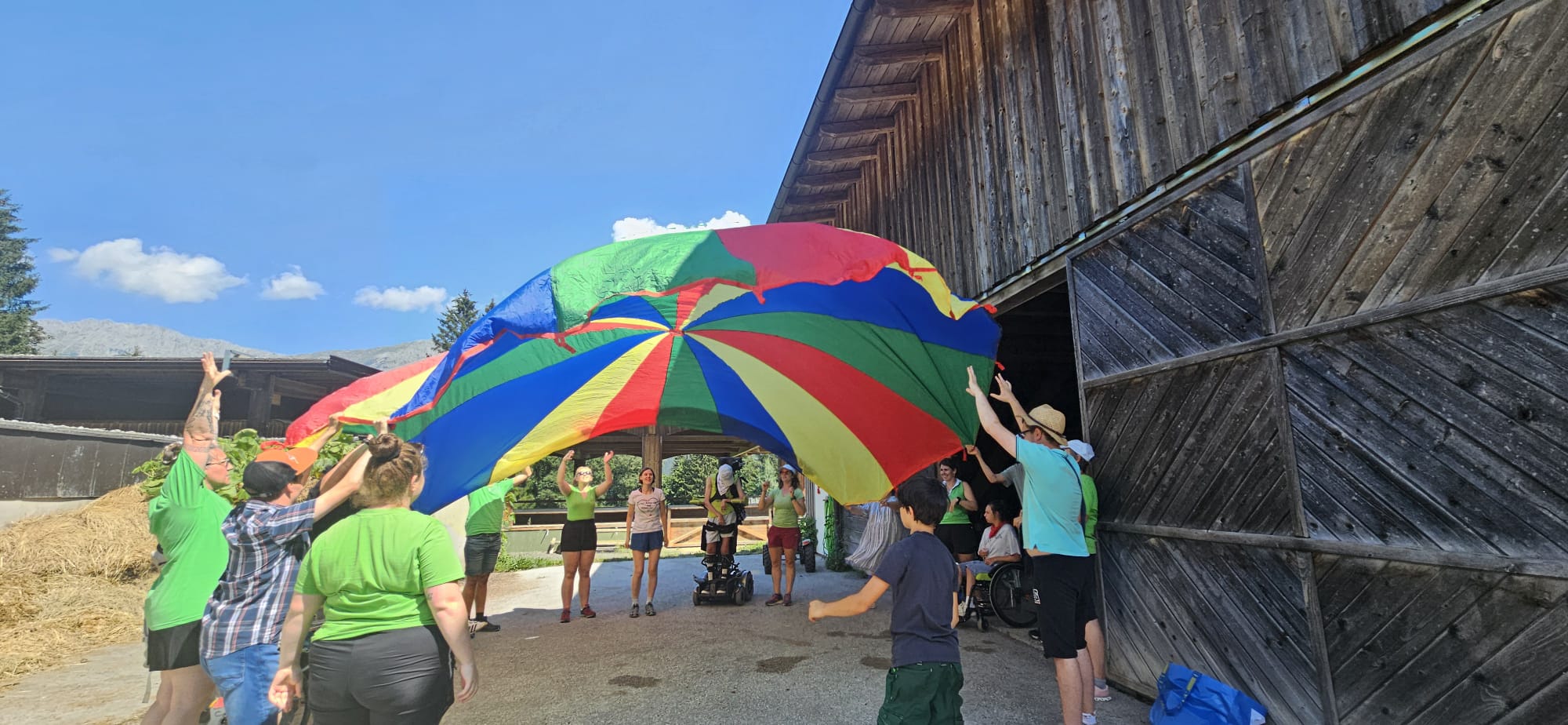 Schwungtuch Ranch Ellmau