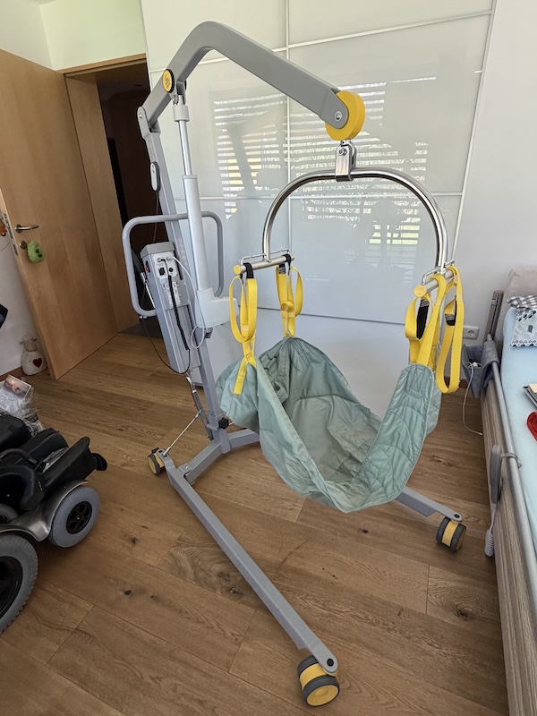 Personenlifter mit Tuch